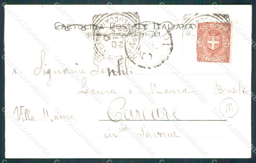Pistoia Montecatini Verdi Grocco Mugnone cartolina KF2764 – retro