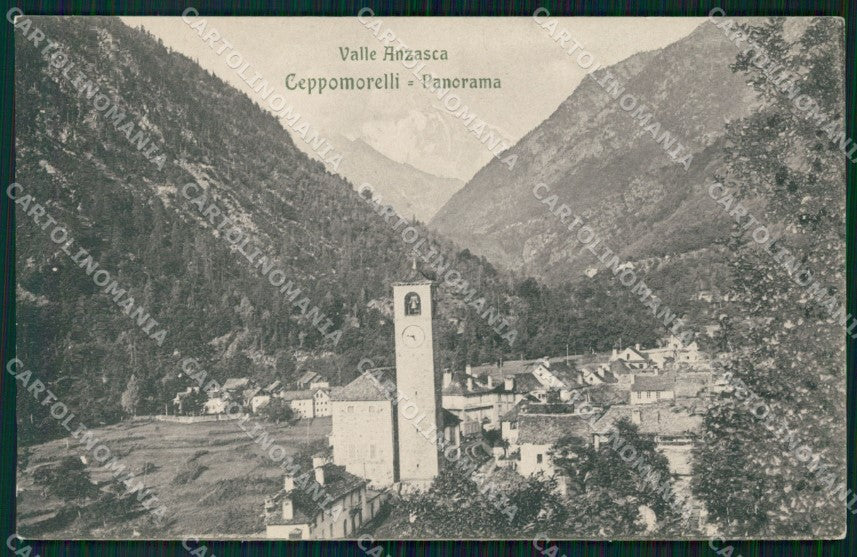 Verbania Ceppo Morelli Valle Anzasca cartolina KF2808 – fronte