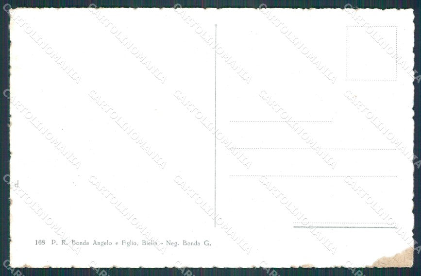 Biella Valle Mosso cartolina KF2810 – retro