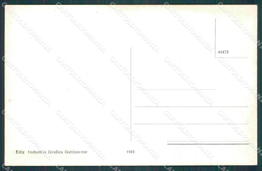 Vercelli Gattinara cartolina KF2811 – retro