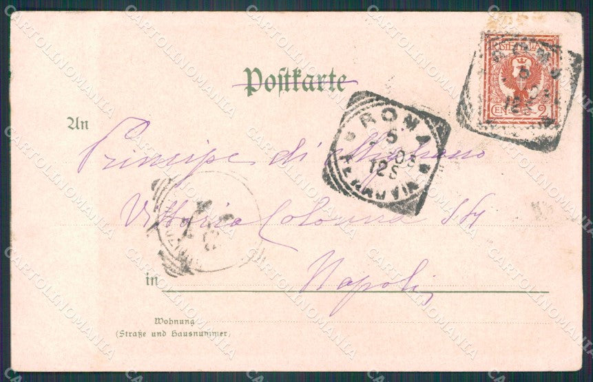 Roma Città Pompeo Batoni Maddalena cartolina KF2869 – retro