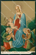 Perugia Città Bonfigli Madonna col Bambino Angeli ABRASA Sborgi cartolina KF2870 – fronte