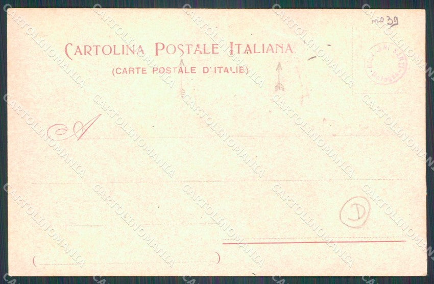 Livorno Cecina Marina di Poligono Militare cartolina KF3110 – retro