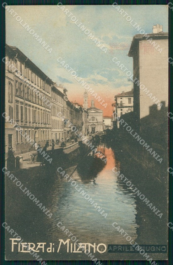 Milano Città Via Molino delle Armi Naviglio cartolina KF3131 – fronte