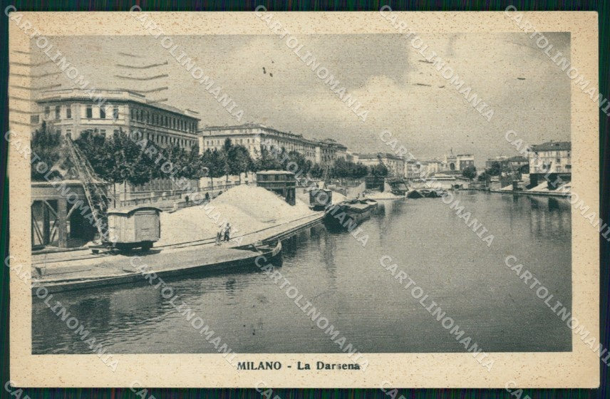 Milano Città Darsena cartolina KF3146 – fronte