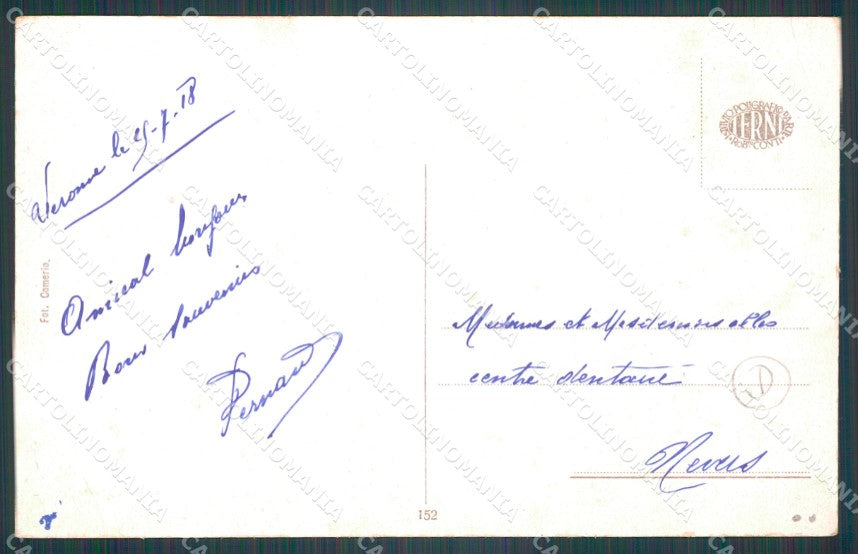 Milano Città Via San Damiano Naviglio PIEGA cartolina KF3147 – retro