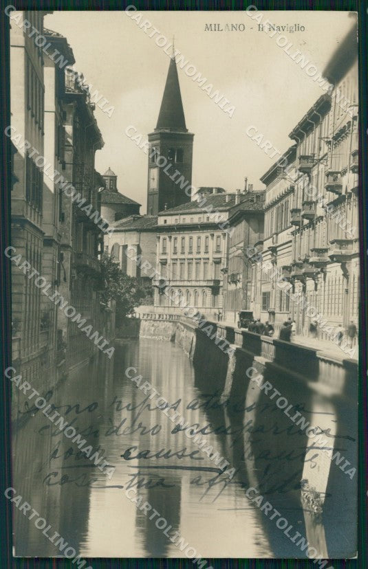 Milano Città Naviglio Foto cartolina KF3156 – fronte
