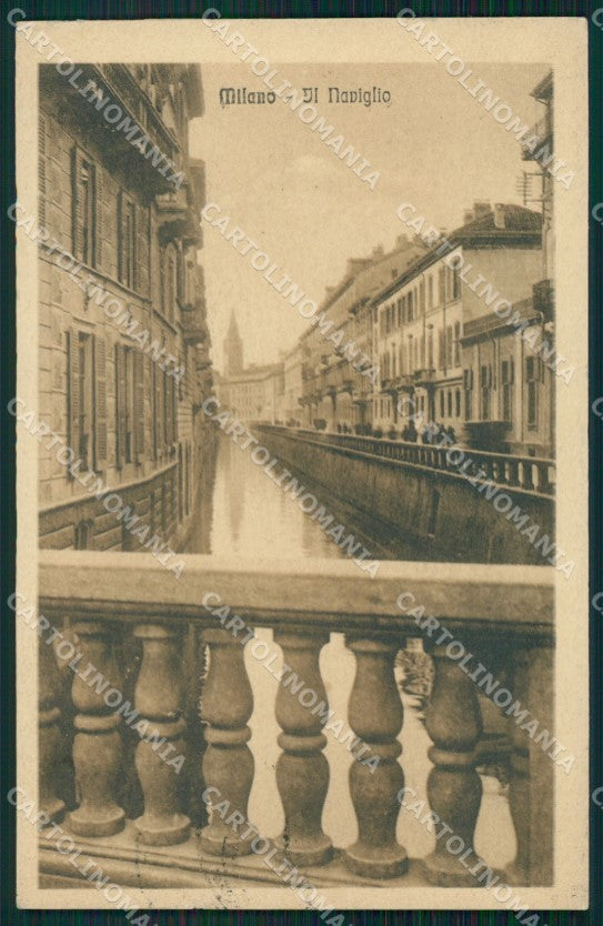 Milano Città Naviglio cartolina KF3173 – fronte
