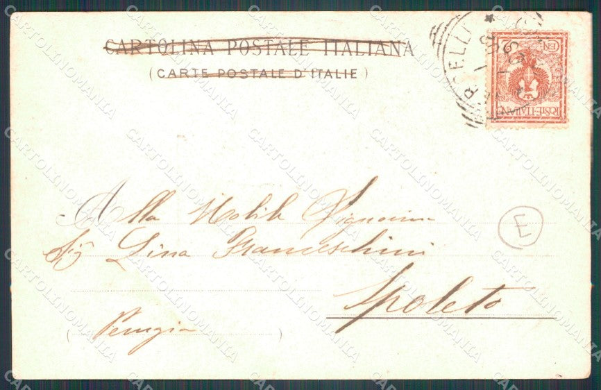 Milano Città Albergo Popolare cartolina KF3178 – retro