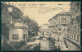 Milano Città Via Senato Naviglio PIEGA cartolina KF3185 – fronte