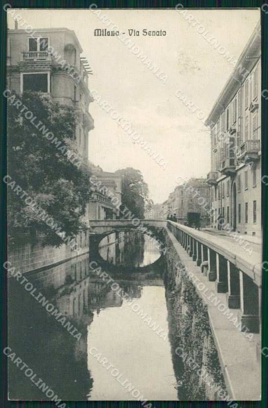 Milano Città Via Senato cartolina KF3192 – fronte