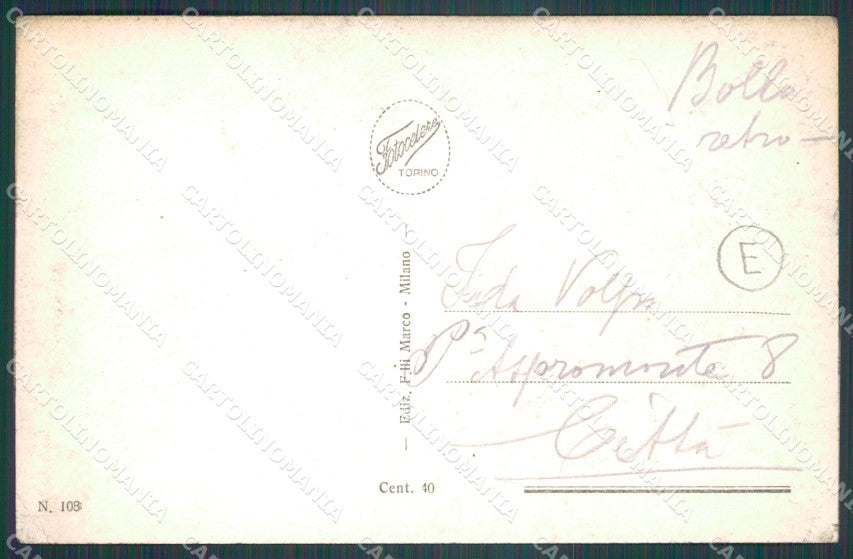 Milano Città Darsena Porta Ticinese STRAPPINO Foto cartolina KF3195 – retro