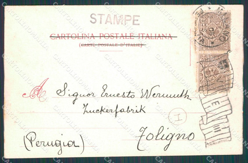 Milano Città Darsena Porta Ticinese Lavandaie cartolina KF3215 – retro