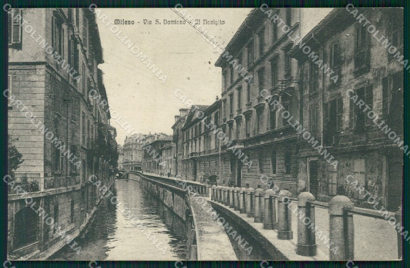 Milano Città Via San Damiano Naviglio cartolina KF3217 – fronte
