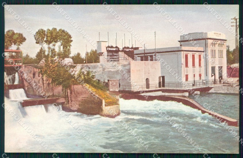 Vercelli Santhià Canale Cavour cartolina KF3224 – fronte