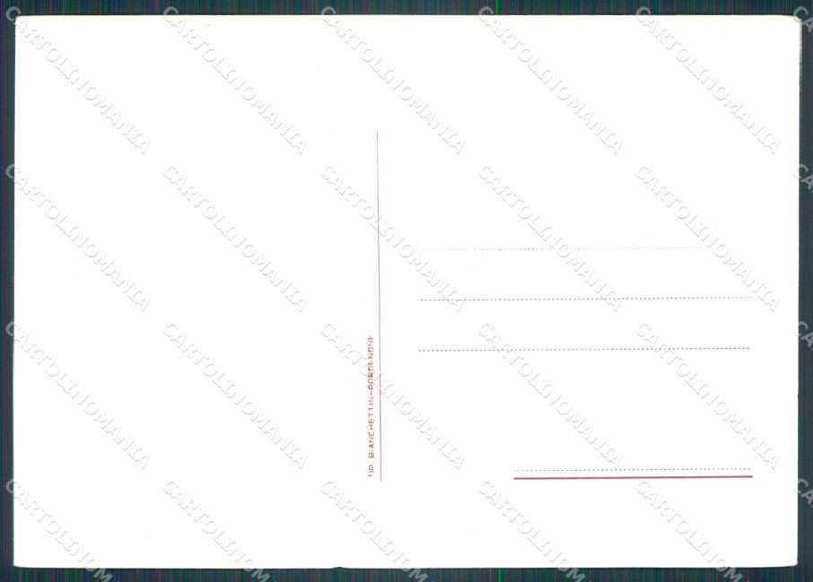 Pordenone Polcenigo Gorgazzo Mappa Pubblicitaria FG cartolina KF3239 – retro