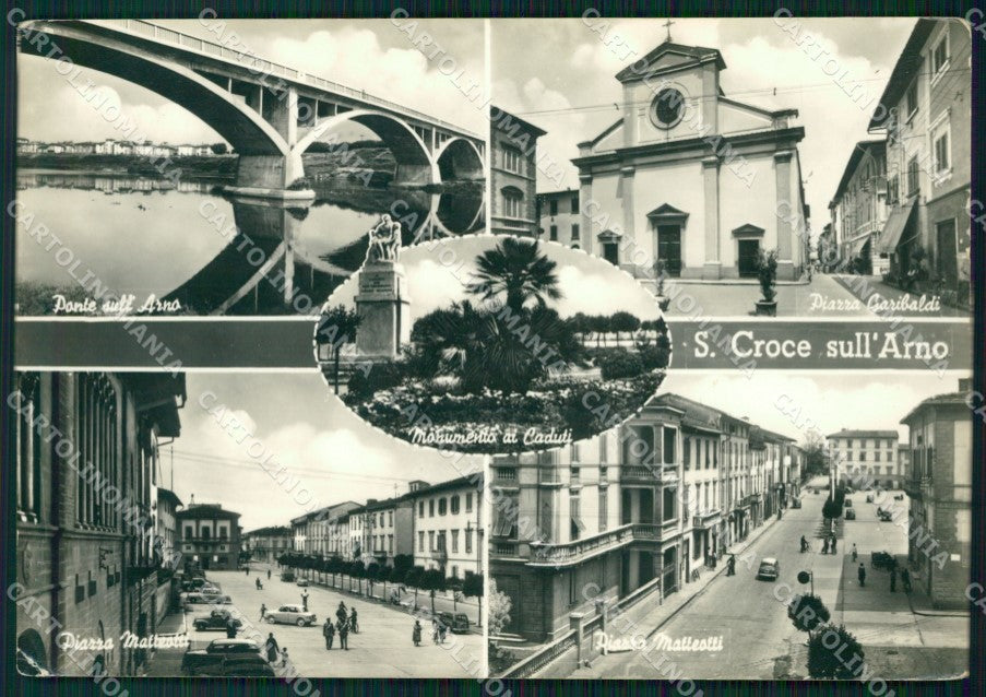Pisa Santa Croce sull'Arno PIEGHINA Foto FG cartolina KF3258 – fronte