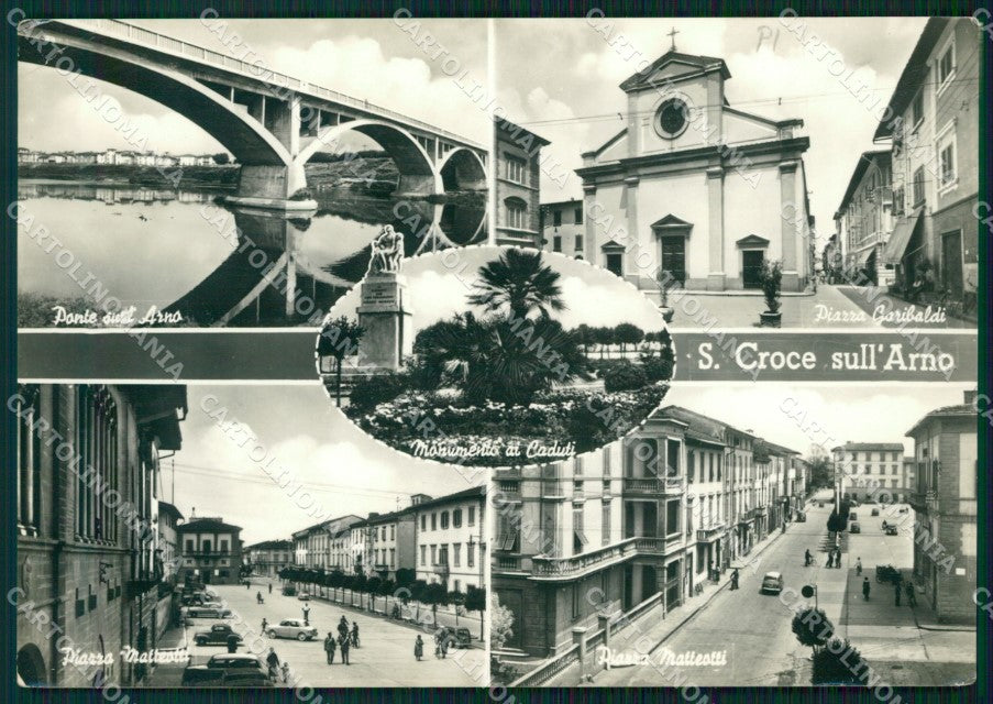 Pisa Santa Croce sull'Arno PIEGHINA Foto FG cartolina KF3259 – fronte