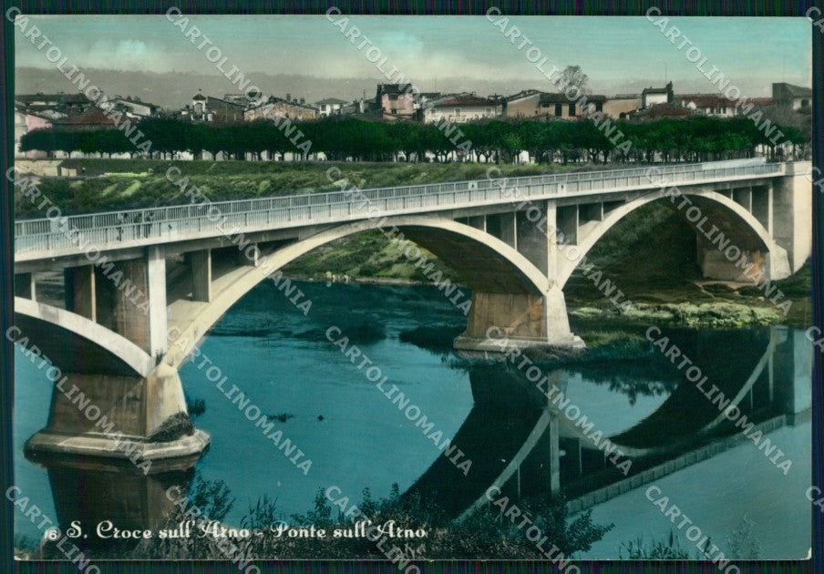 Pisa Santa Croce sull'Arno Foto FG cartolina KF3264 – fronte