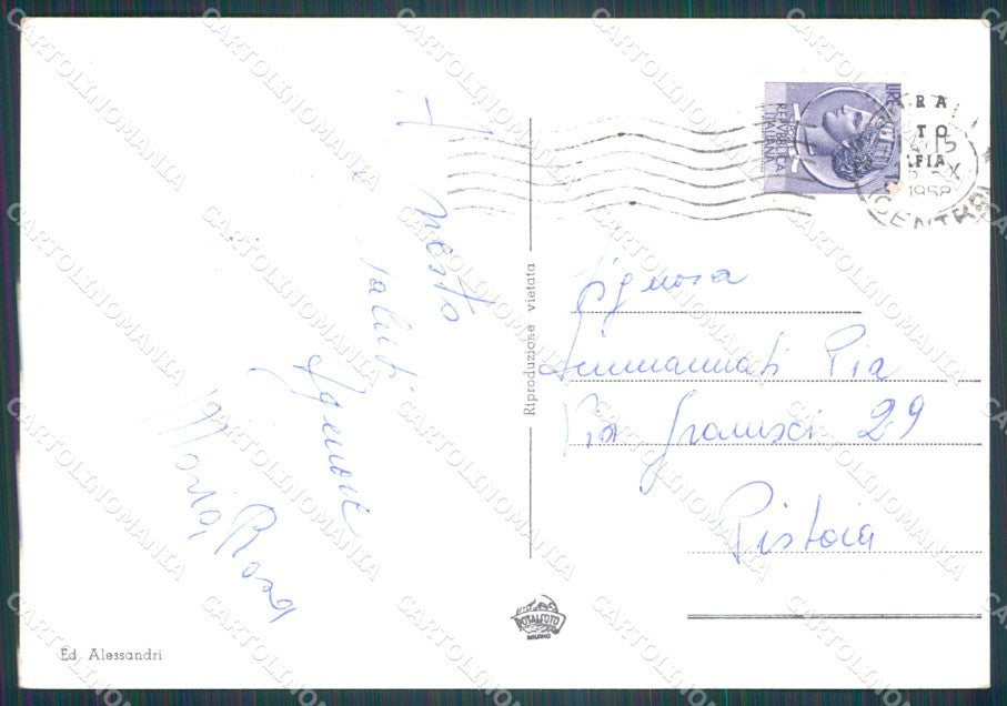 La Spezia Solonghello Fabiano Saluti da Foto FG cartolina KF3274 – retro