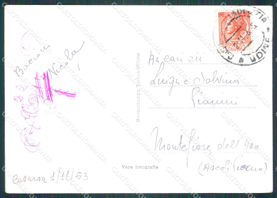 Pordenone Casarsa Foto FG cartolina KF3283 – retro