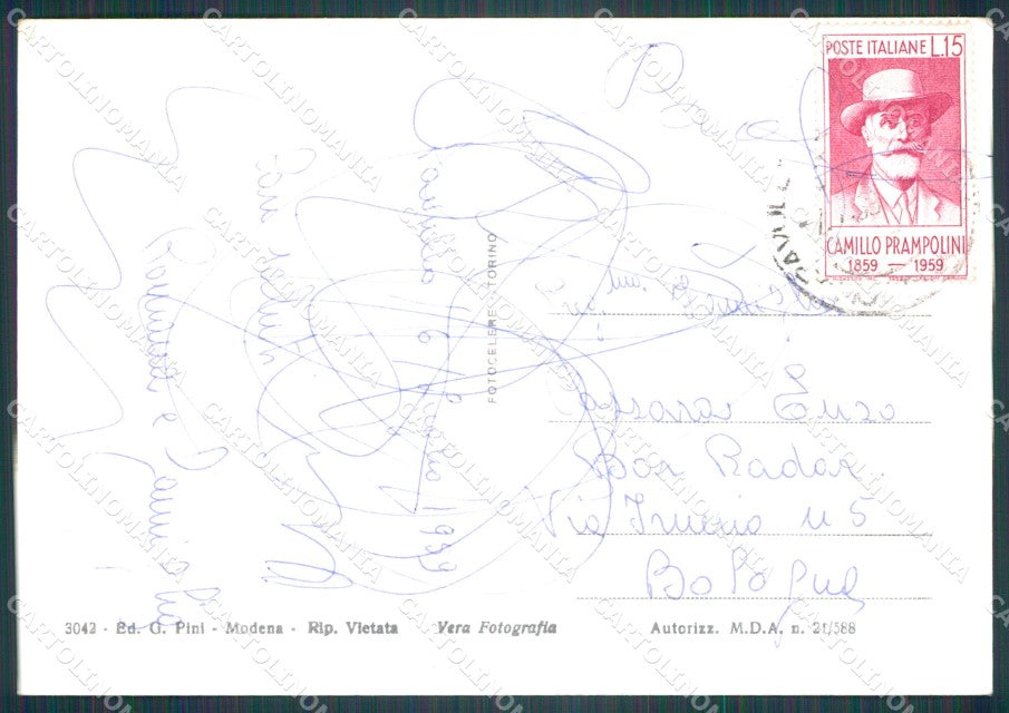 Modena Pavullo nel Frignano Foto FG cartolina KF3297 – retro