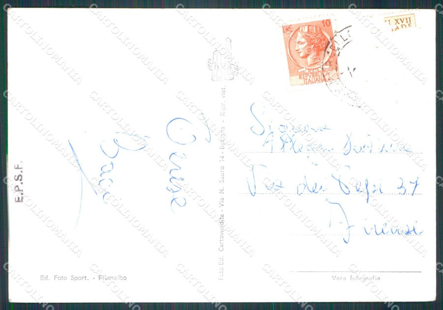 Modena Lago Santo Saluti da Foto FG cartolina KF3299 – retro