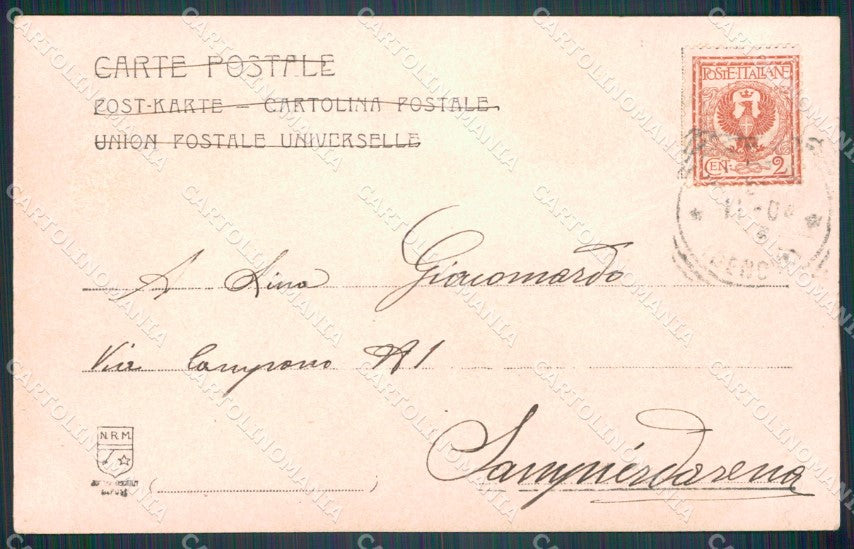 La Spezia Portovenere lo stretto Foto postcard cartolina KF3329 – retro