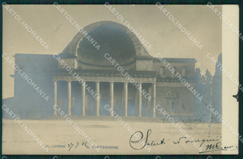 Livorno Città cisternone Foto postcard cartolina KF3346 – fronte