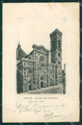 Firenze città facciata della cattedrale postcard cartolina KF3356 – fronte