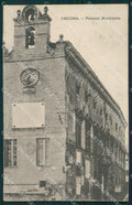 Ancona città palazzo municipale postcard cartolina KF3377 – fronte
