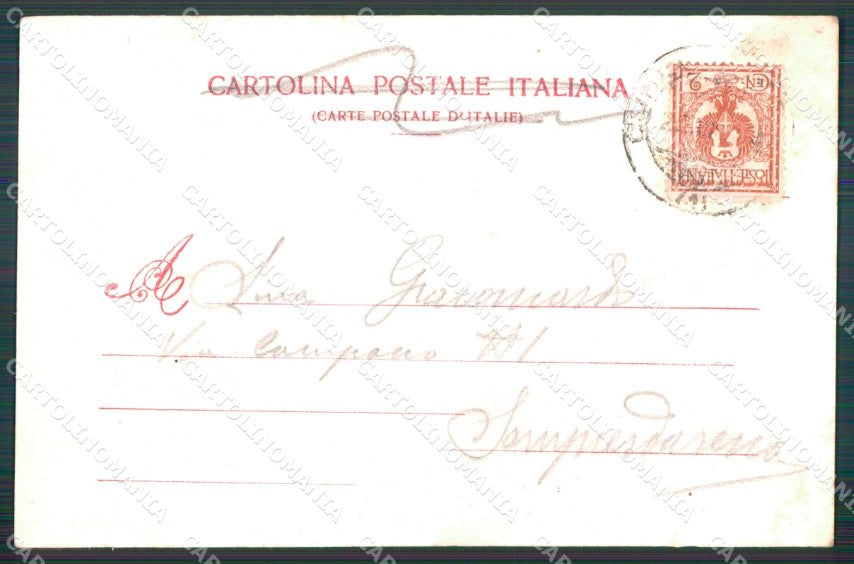 Cuneo Mondovì Torre del belvedere postcard cartolina KF3395 – retro