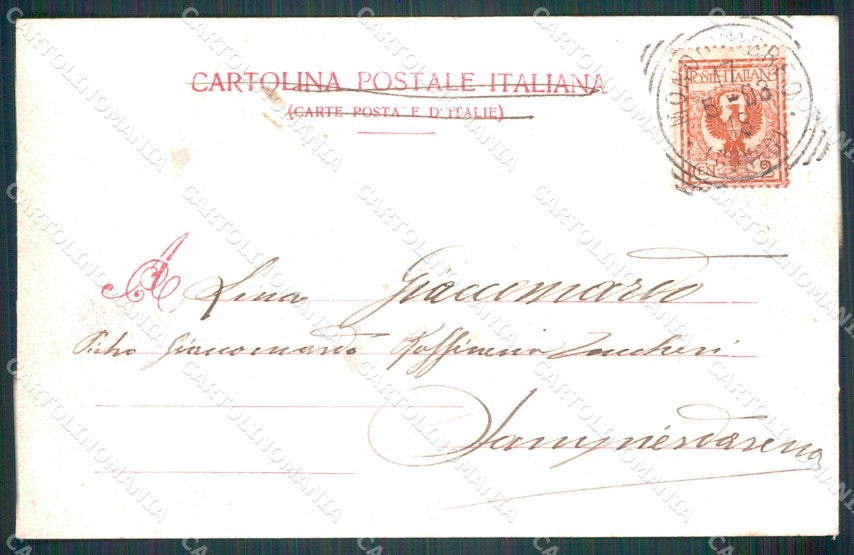 Cuneo Mondovì ponte d'Ellero postcard cartolina KF3396 – retro