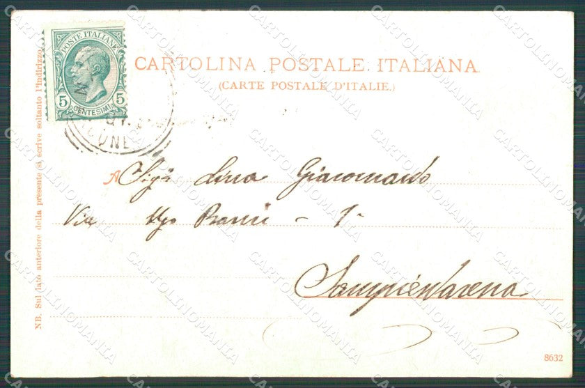Cuneo Narzole santuario della madonnina postcard cartolina KF3406 – retro