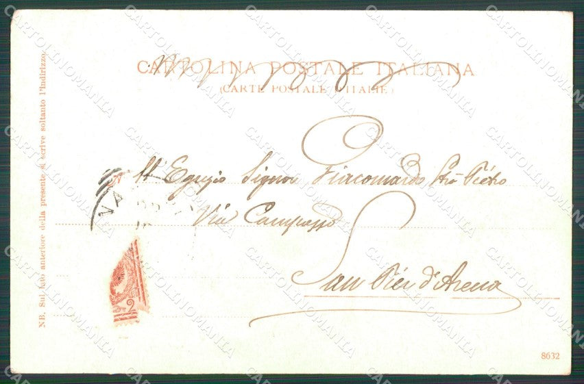Cuneo Narzole santuario della madonnina postcard cartolina KF3407 – retro