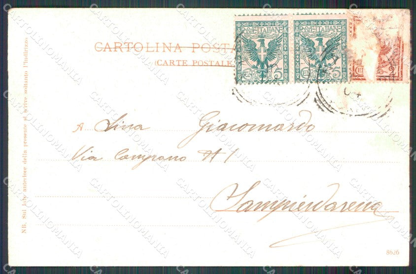 Cuneo Narzole postcard cartolina KF3408 – retro