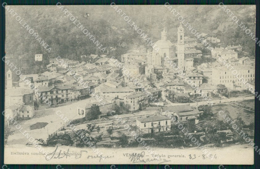 Cuneo Venasca postcard cartolina KF3411 – fronte