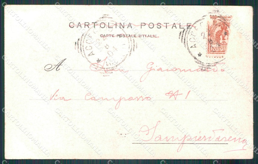 Cuneo alta valle Macra Ciapera postcard cartolina KF3415 – retro