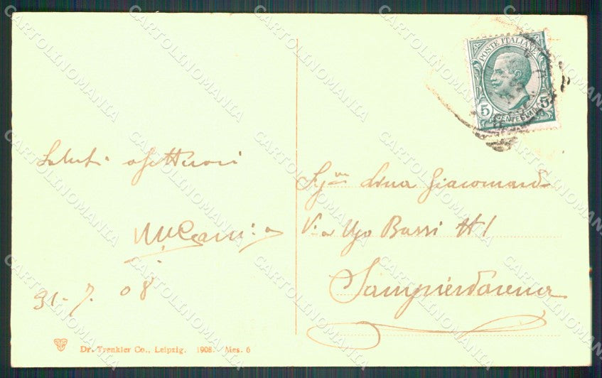 Messina città postcard cartolina KF3422 – retro