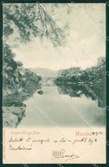 Messina città canale nel lago faro postcard cartolina KF3427 – fronte