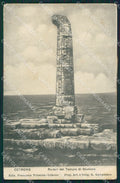 Crotone Cotrone tempio di Giunone STRAPPO PIEGHINA postcard cartolina KF3458 – fronte