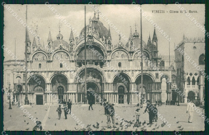 Venezia città Chiesa San Marco postcard cartolina KF3484 – fronte