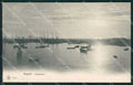 Napoli città barche postcard cartolina KF3492 – fronte
