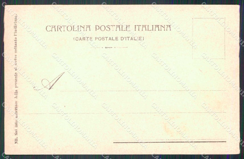 Politica Vittorio Emanuele III Savoia Loubet Italia Francia cartolina KF3625 – retro
