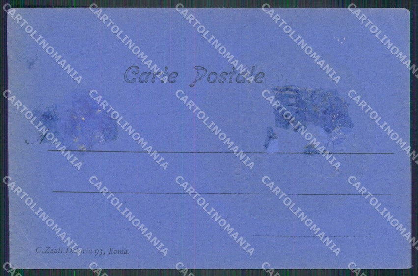 Politica Unione Franco Italiana Francia Italia cartolina KF3634 – retro