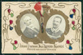 Politica Vittorio Emanuele III Loubet Francia Roma 1904 Foto cartolina KF3656 – fronte