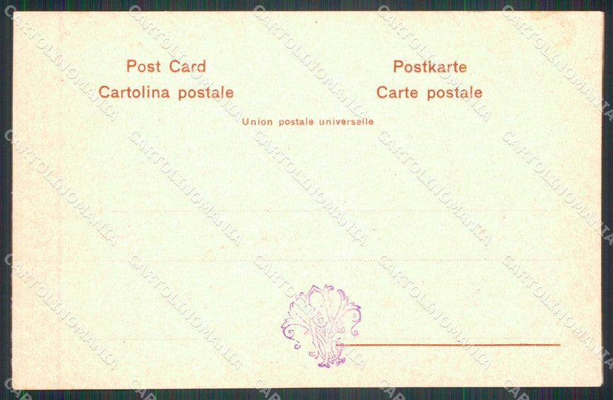 Militari Reggimentali 23° Distretto Militare Milano Treviglio cartolina KF3678 – retro