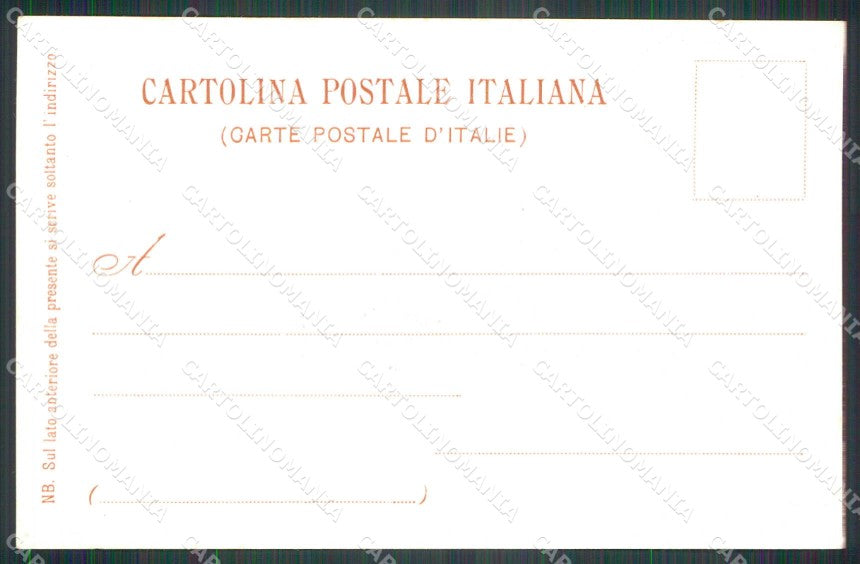 Militari Reggimentali 23° Distretto Militare Milano Treviglio cartolina KF3679 – retro