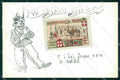 Militari Reggimentali 23° Distretto Militare Milano Treviglio cartolina KF3685 – fronte