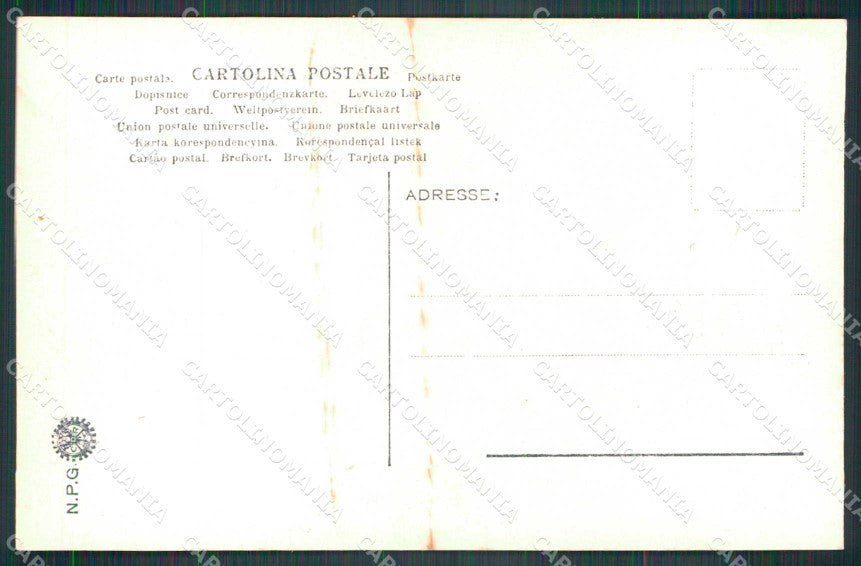 Militari Reggimentali 15° Distretto Militare Cagliari NPG cartolina KF3702 – retro
